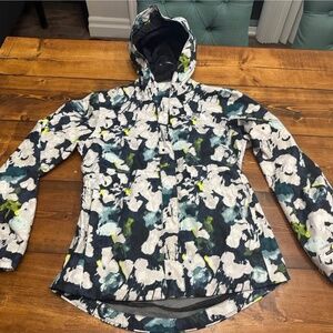 Girls The North Face rain jacket xl